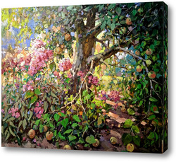   Картина Уголок на даче