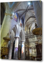  Картина Интерьер кафедрального собора в Куэнке