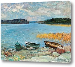   Картина Ландшафт Ладожского озера