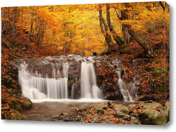   Картина Водопады и леса 76266