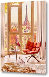   Картина Окно в Париж
