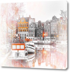   Картина Архитектура Амстердама