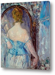   Картина Мане перед зеркалом