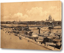   Картина Николаевская набережная 1901 