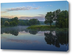   Картина Летнее утро на реке