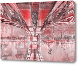   Картина мост Тояма