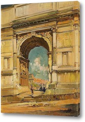   Картина Триумфальная арка и Колизей 