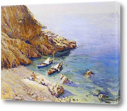   Картина На пляже Амалфи