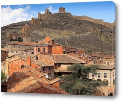   Картина Крыши и стены Альбаррасина