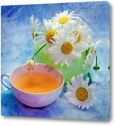   Картина Ромашковый чай.