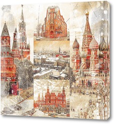   Картина Пейзажи Москвы