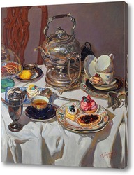   Картина Натюрморт с пирожными