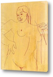   Картина Позирующая женщина