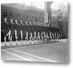    "Rockettes" перед турне по Америке.1945г.