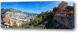    Монако - вид на порт со смотровой площадки
