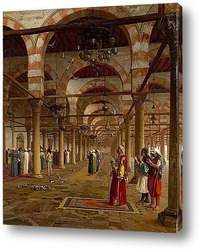    Молитва в мечети
