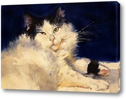   Картина Ленивый кот