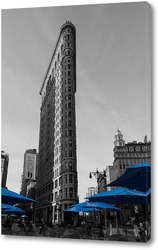   Картина Flatiron NY ранним утром