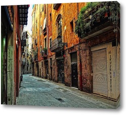   Картина Улочки Барселоны