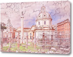   Картина Forum - Roman