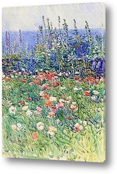   Картина Цветочный сад на берегу острова