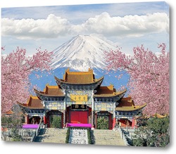   Картина  Монастырь Чонгшэн