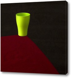    Зелёный стаканчик