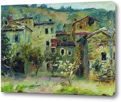   Картина И. Левитан В горах Италии (авторская копия)