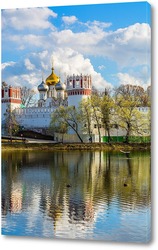   Картина Пруд у Новодевичьего монастыря