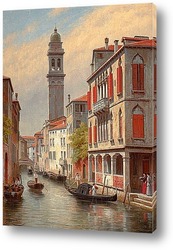   Картина Венеция, Сан-Джорджо деи Греки, Италия , 1900