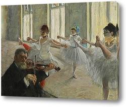  Танцы в опере на улице Пелетье, 1872