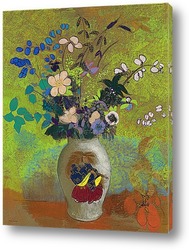   Картина Цветы в китайской вазе