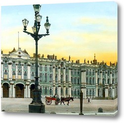   Картина Санкт-Петербург. Эрмитаж, дворцовая площадь 