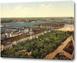  Петергоф золотая лестница, Санкт-Петербург, Россия 1890-1900 гг