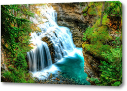   Картина Водопады и леса 80011