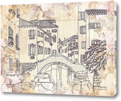   Картина Мост в Венеции