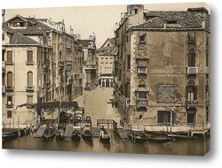   Картина Улицы и каналы в Венеции, 1890 - 1900