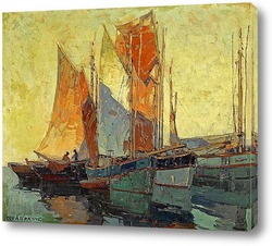   Картина Лодки Бретани