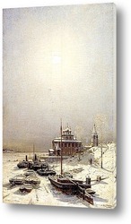   Картина Зима в Борисоглебске