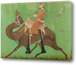   Картина Химмат Рамджи Кунвар едет на верблюде