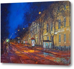   Картина Александр Панюков "Покровский бульвар"
