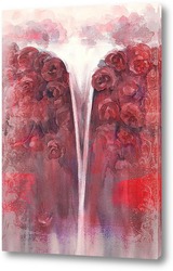   Картина Водопад роз