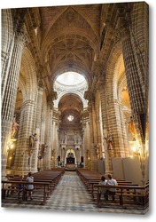   Картина Интерьеры кафедрального собора Хереса