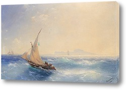   Картина От острова Искья 1894