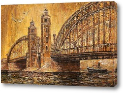   Картина Мост Петра Великого