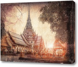   Картина Старый храм