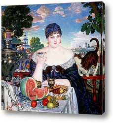   Картина Жена торговца  чаем