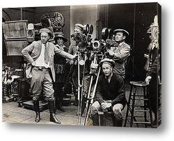   Сесил Демилле и съемочная группа,1920