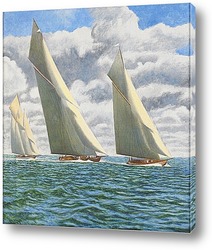   Картина Гонка на яхтах