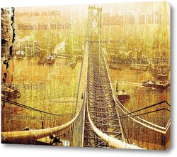   Картина Вильямсбургский мост